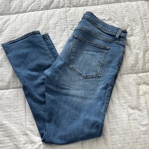 J. Crew Factory Blue Straight Jeans